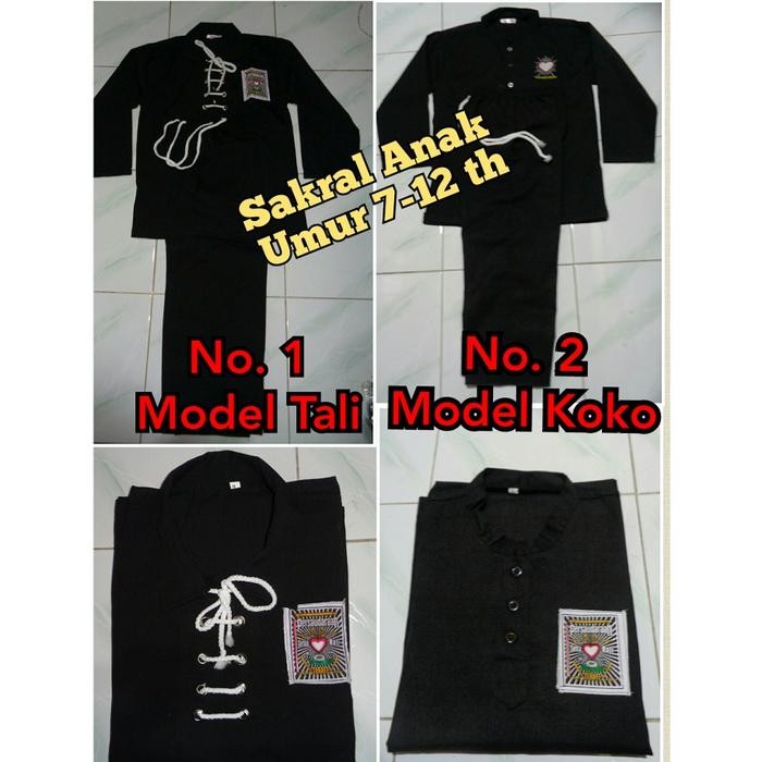 PJS SAKRAL ANAK PSHT-SERAGAM SAKRAL PSHT-BAJU SILAT ANAK