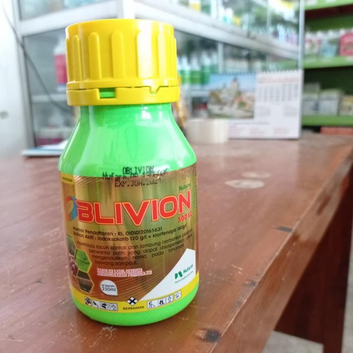 insektisida oblivion 250ml Insektisida untuk mengendalikan hama ulat dan kutu daun pada tanaman