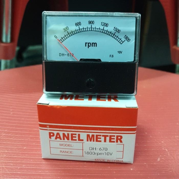 HOT SALE RPM Meter Panel Meter DH-670 DH670 1800RPM 10V