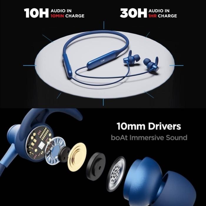 Qualcomm Aptx Hd Boat Rockerz 335 Headset Bluetooth Earphone Wireless TerlarisR03925