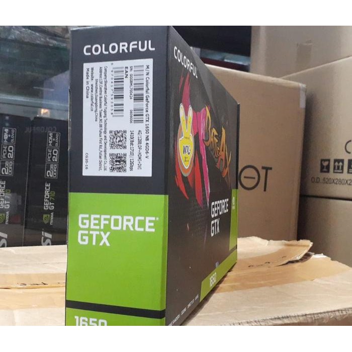 VGA COLORFUL GTX 1650 NB 4GB DDR6