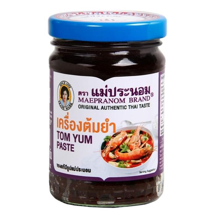 Tom yum paste MaePranom 228gr Thailand Bumbu Pasta TomYum