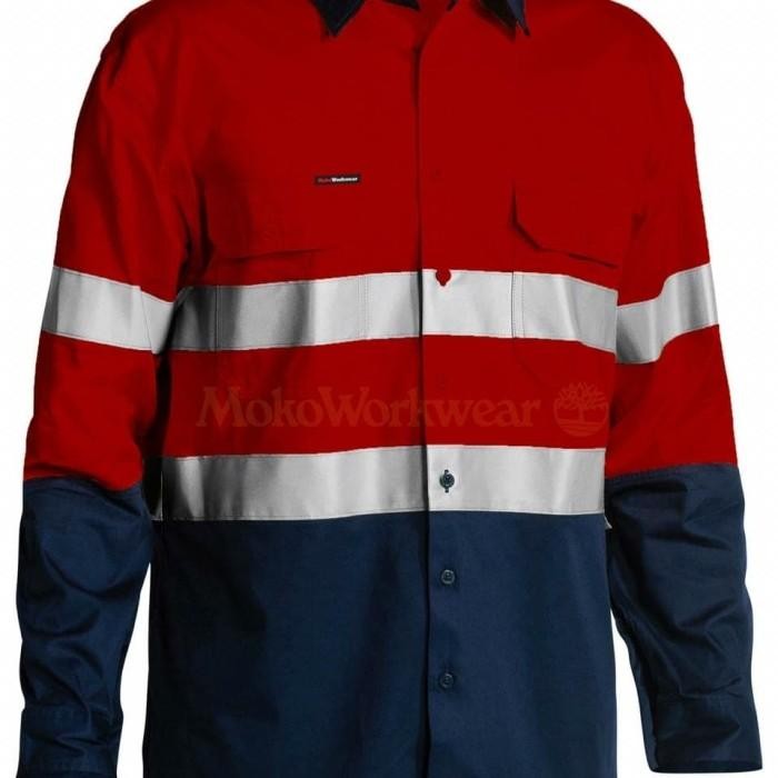 Wearpack Safety Baju Kerja Lapangan Pria Keren Original Mokoworkwear Bordir Seragam Best Seller