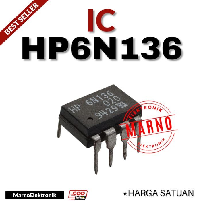 IC HP 6N136 HP6N136 HP-6N136 ASLI ORIGINAL ORI