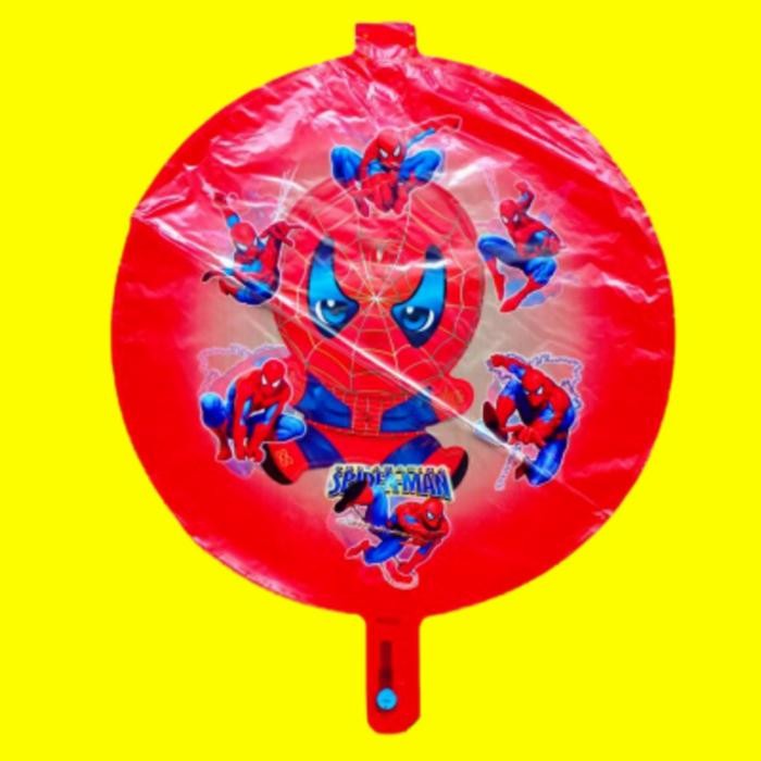 ISI DOBEL SPIDERMAN (BALON GAS/ BALON TERBANG/ BALON KARAKTER)