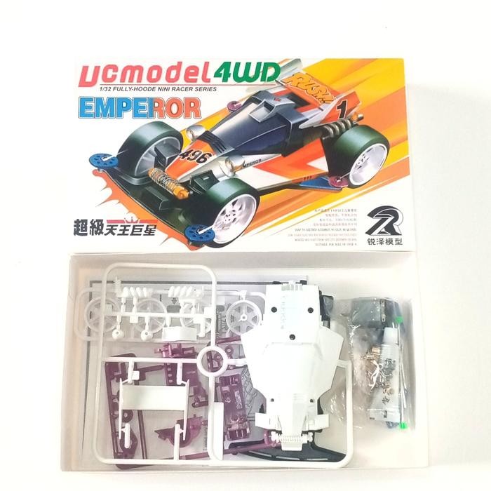 STOK TERBATAS  MINI 4WD MERK DD / RUIZE : DASH 1 EMPEROR SUPER 1 CHASSIS TERJANGKAU