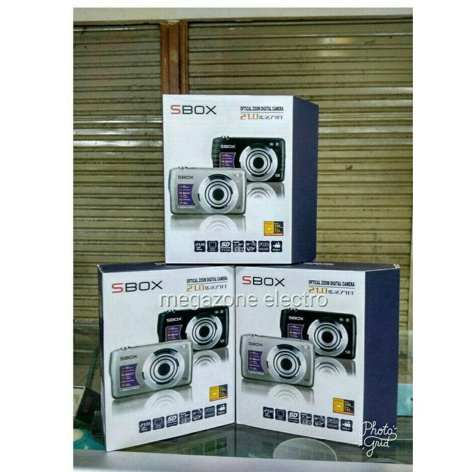 New,,kamera/camera digital SBOX 20 MP free BAG