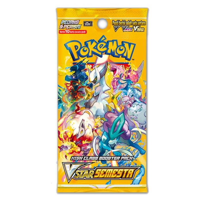 READY Kartu Pokemon VSTAR Semesta S12a Booster Pack TCG Indonesia G00D QU4LITY