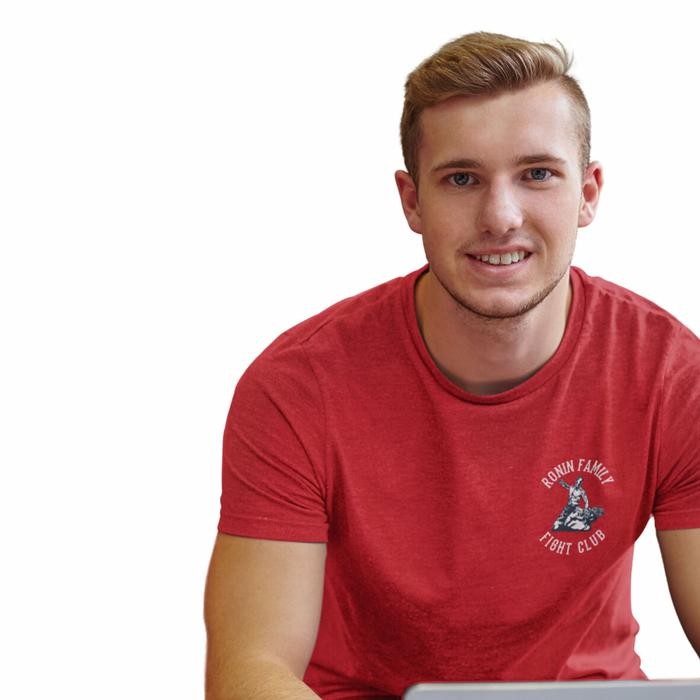 Kaos Vintage Retro Fighter Ronin Family Fight Club Ussr Red - T-Shirt Unisex Classic Classy Style -