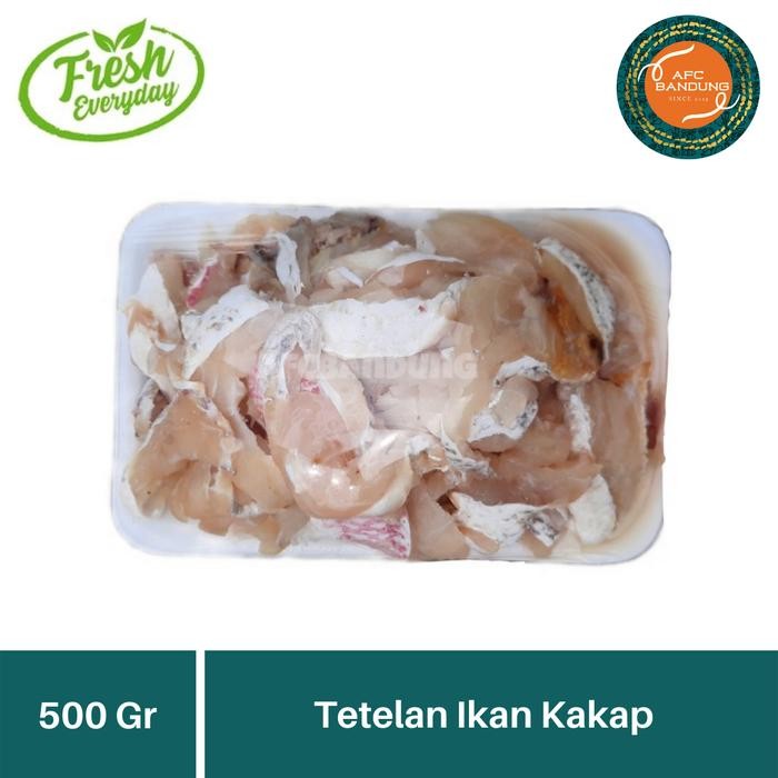 Seaf00d- Tetelan Ikan Kakap Merah 500Gr Tetelan Kakap Merah Fish Fresh 500 Gr