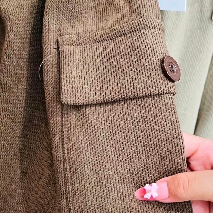 k4un- Celana Kulot Kargo Kodoray Premium Bkk Wanita 3868 Panjang