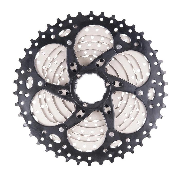 ZTTO Sprocket 9 Speed 11-42T Silver Gear Cassette Sepeda MTB