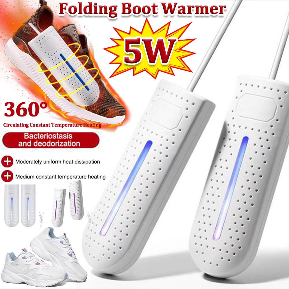 Shoe Dryers UV Sterilization Dehumidification Portable Shoe Rack Heater Deodorizer Dehumidifier Devi
