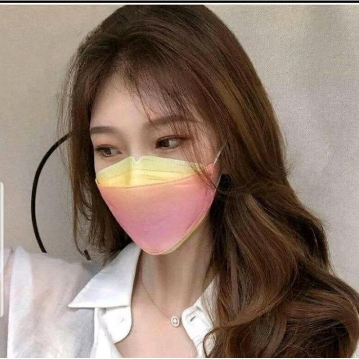 KJB Masker Gradasi / Masker KF94 Dewasa Gradasi / Masker Dewasa / COD / Masker KF Dewasa / Masker