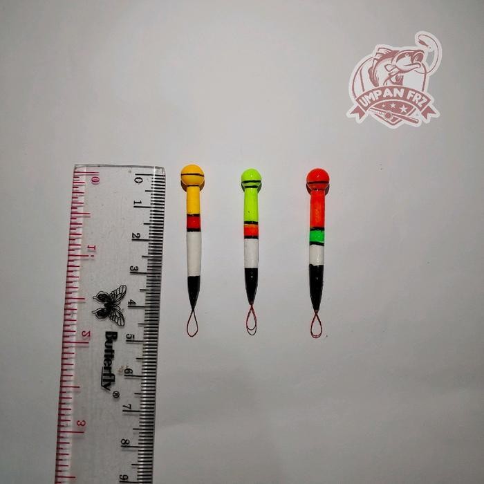 Promo ( Isi 7 Pcs ) Pelampung Kumbul Pancing Unik Langka Jarang Yang Pakai Ukuran 4 Cm Terlaris