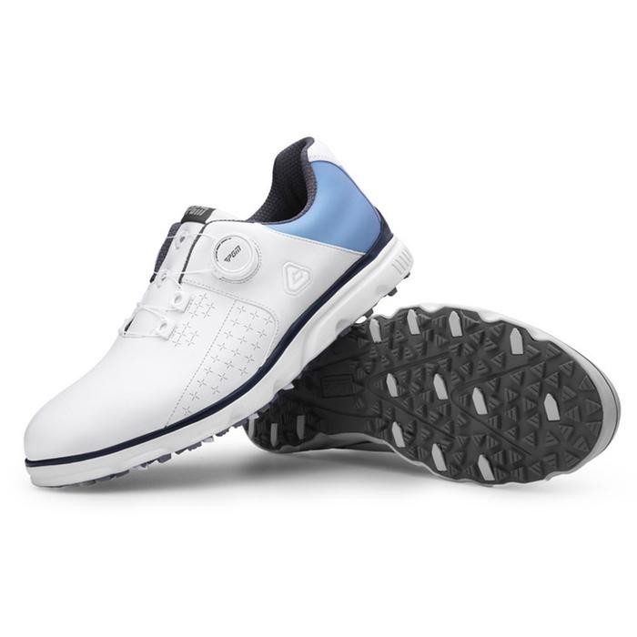 a44q- Pgm Sepatu Golf Pria Fitgo Boa Waterproof Microfiber Leather Xz232