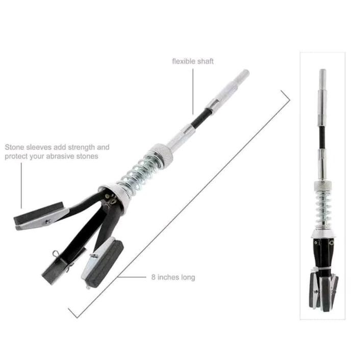 a44q- Pengasah Silinder Piston Rem Fleksibel 1" 2" Bore Honing Tool Car Engine Brake Piston