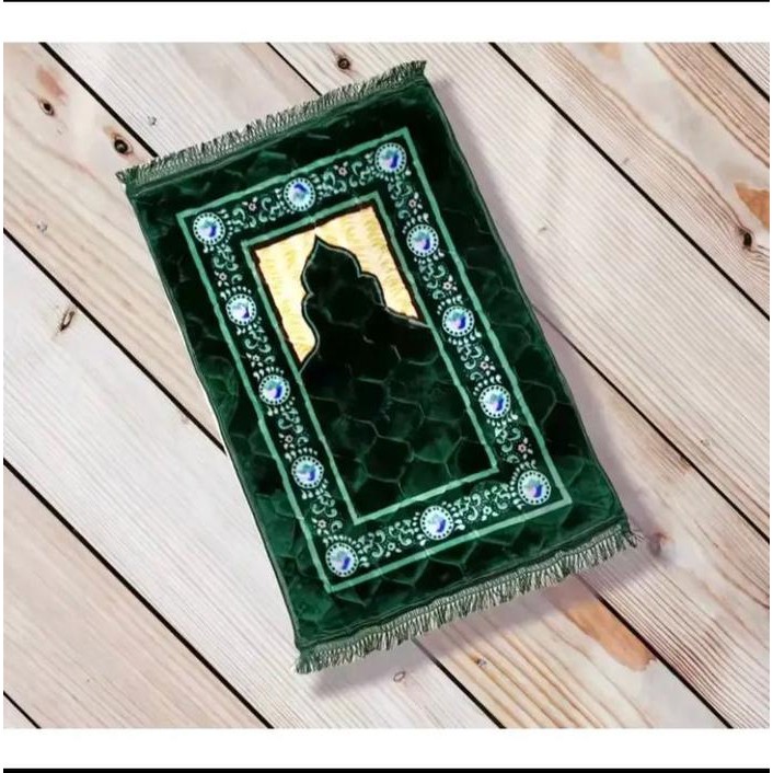 Sajadah Empuk Dan Tebal Jumbo Dewasa Rumbai Premium Import Siap Kirim