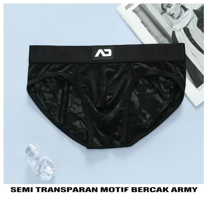 ORLVS Celana Dalam Pria Brief AD Transparan