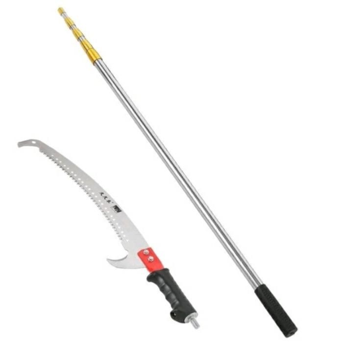 Tree pruner galah teleskopik gergaji pemangkasan cabang tinggi/ 7mtr