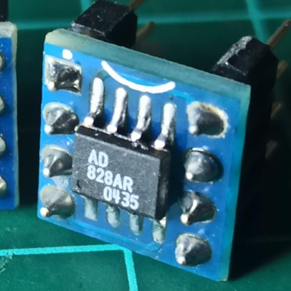 AD828 Dual Low Power Video Opamp
