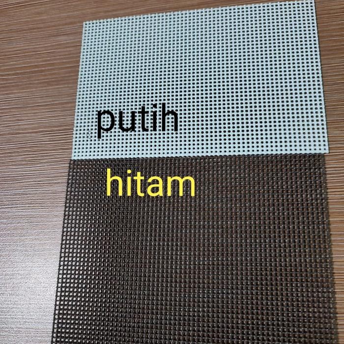 Lansungkirim- Kasa Nyamuk Baja Bahan Stainless Steel 304 Warna Hitam Dan Putih