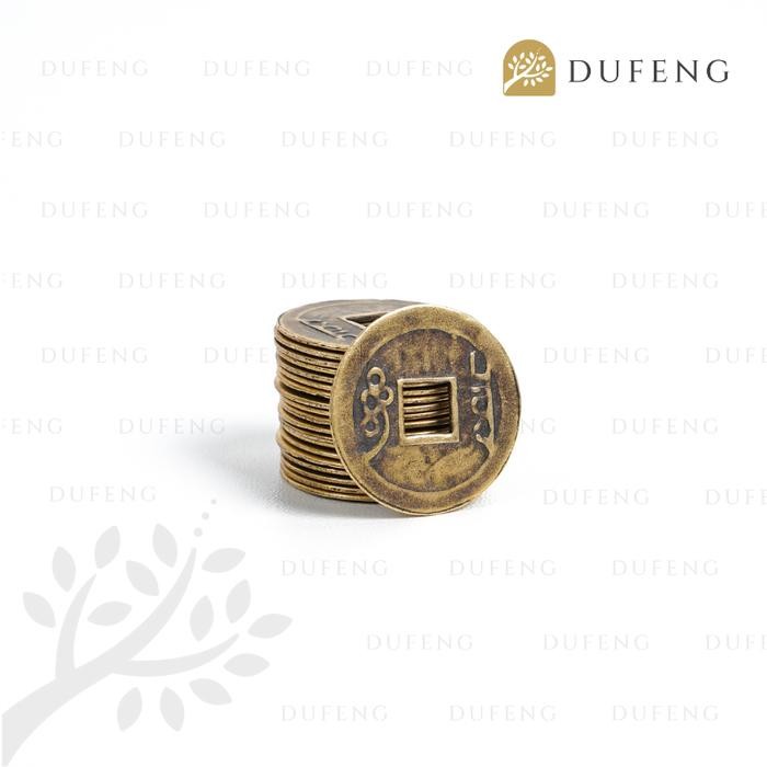 egk6- Koin Cina Kuno Sedang Koin Cina Keberuntungan Lucky China Coin