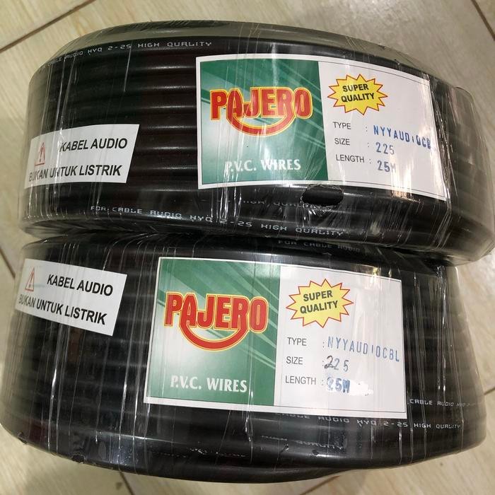 Stok Baru KABEL SERABUT 2x2.5 25 METER