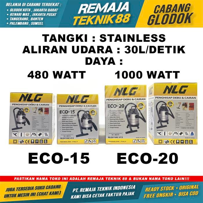 VACUM CLEANER SEDOT DEBU NLG / NLG ECO 20 - ECO20