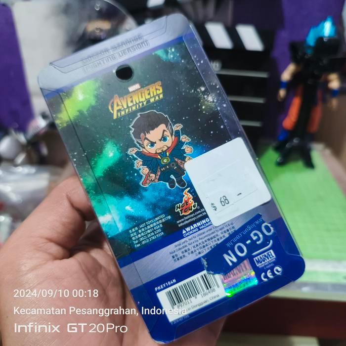 HOT SALE HOT TOYS COSBABY KEYCHAIN DOCTOR STRANGE INFINITY WAR ORIGINAL TERMURAH
