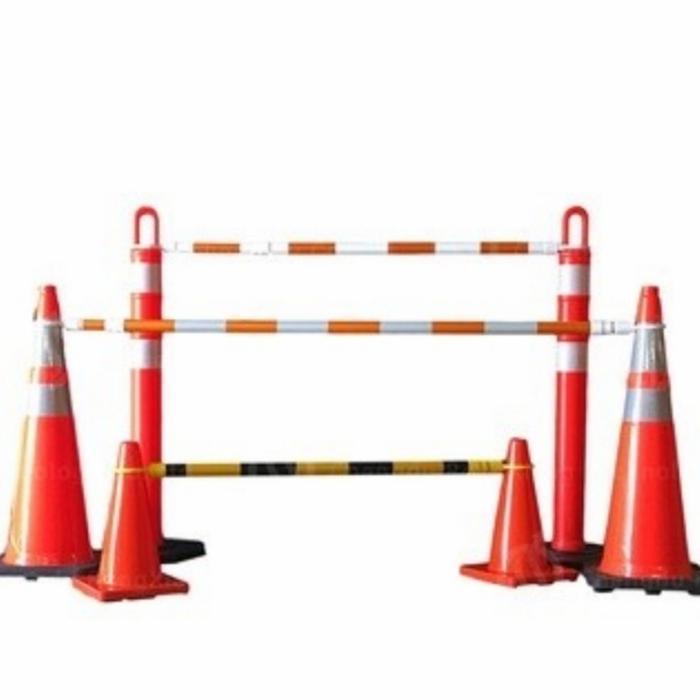 RETRACTABLE CONE BAR / PEMBATAS JALAN / TRAFFIC CONE