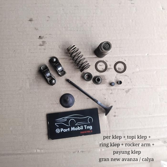 PAYUNG KLEP / PER SPRING KLEP / RING TATAKAN PER KLEP / TOPI PAYUNG KLEP / TOPI KLEP / ROCKER ARM =