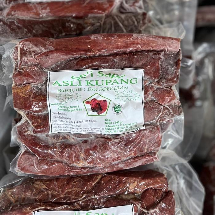 SE'I SAPI IBU SOEKIRAN KHAS KUPANG (HALAL) 500GR
