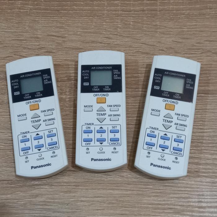 SALE  REMOTE AC PANASONIC ORIGINAL REMOT AC FAN SPEED PANASONIC ORIGINAL