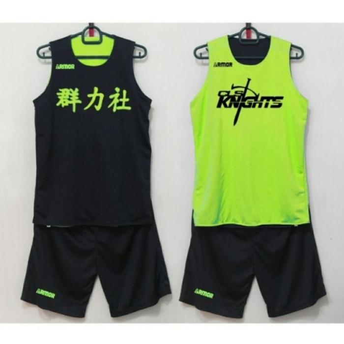 JERSEY BASKET SETELAN ANAK / KIDS NBA CLS KNIGHT PRIA DAN WANITA - JERSEY TRAINING BASKETBALL -