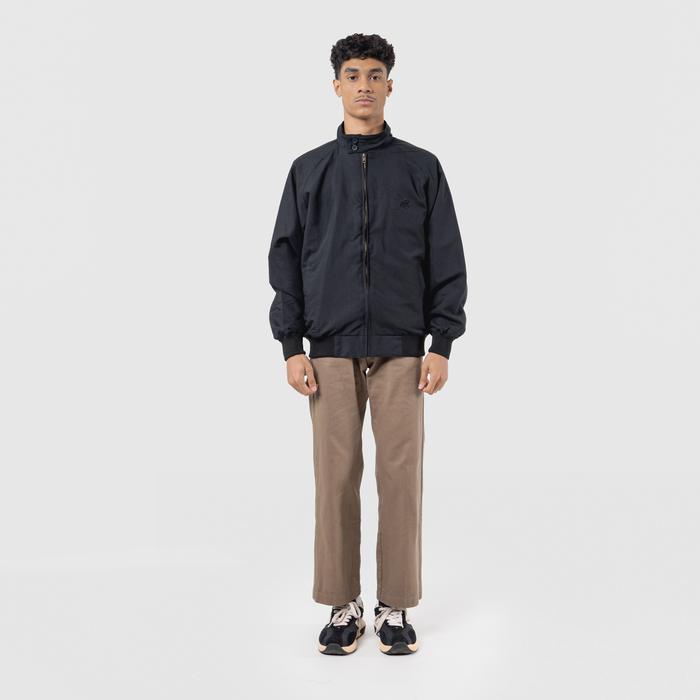 House of Smith Harrington Jacket Hangor Black #6 - Jaket Harrington Pria Hitam