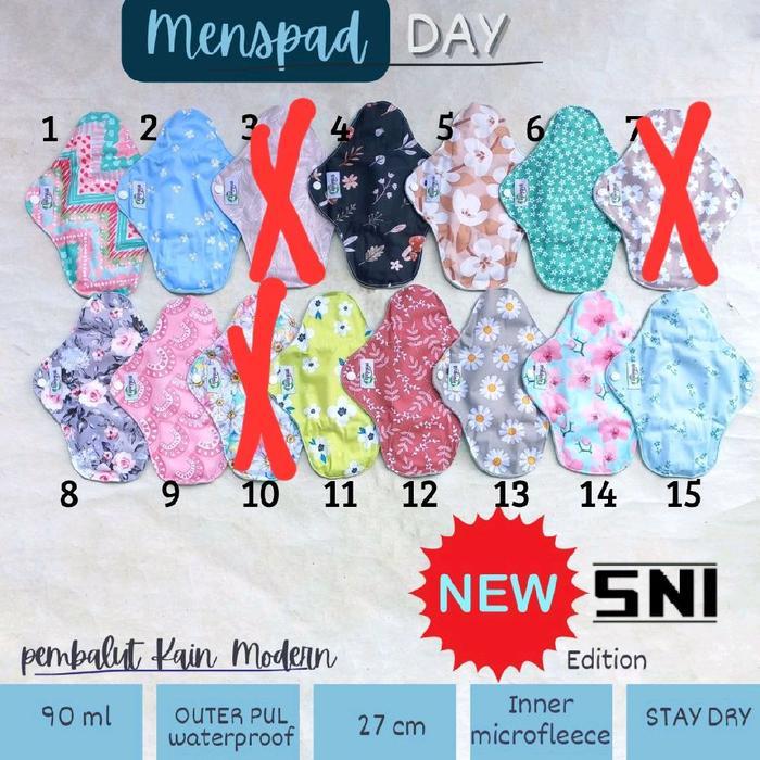 Menspad NINGRAT DAY pembalut sehat modern bisa dicuci