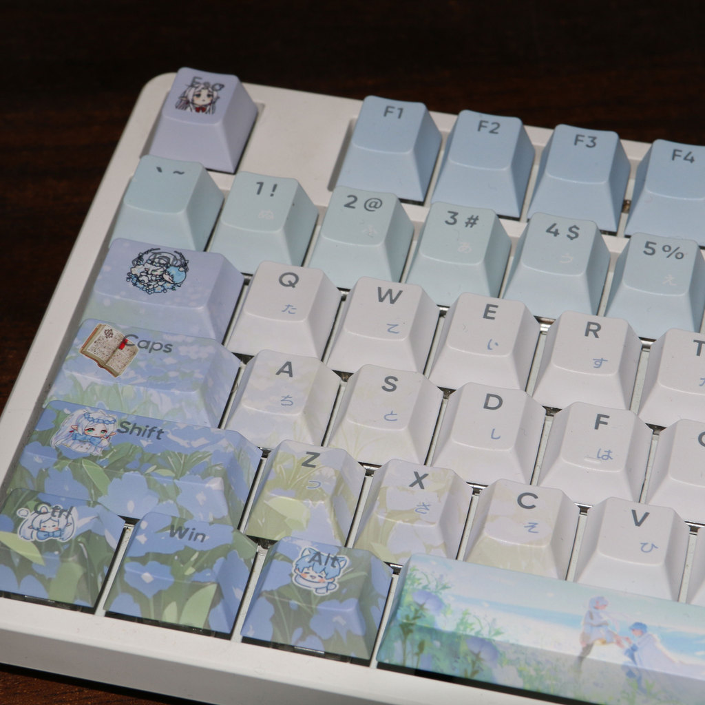 Frieren Keycaps Anime Theme Keycap Game Key Cap 120 Keys PBT DYE SUB Cherry MX Switch for Mechanical