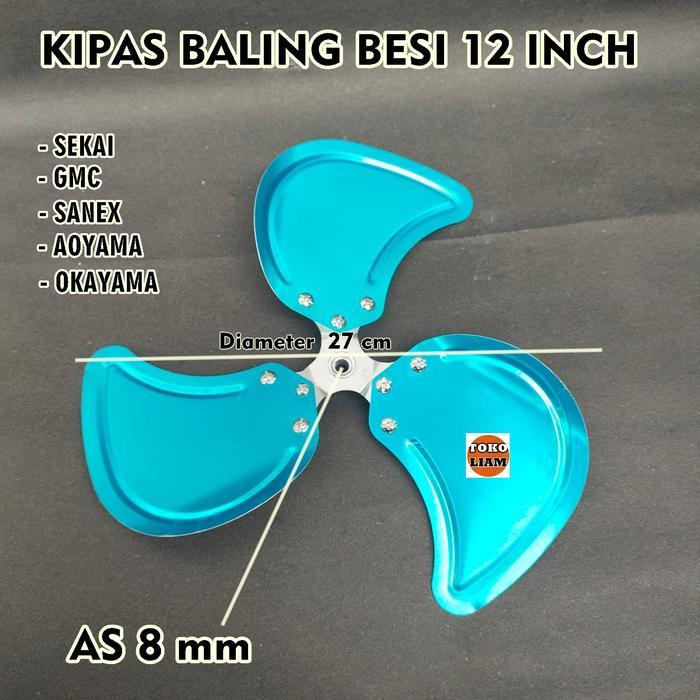 Promo Baling Besi Kipas 12 Inch Multi Rrt Umum
