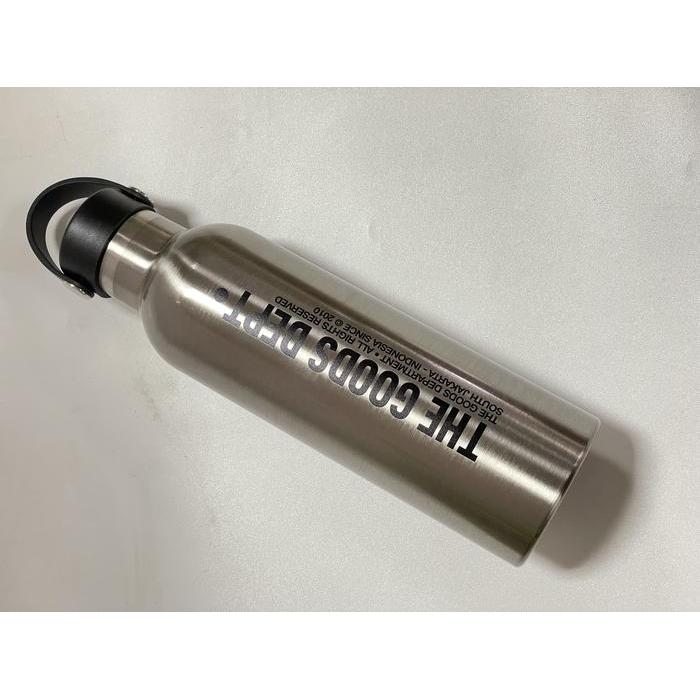 The Goods Dept - Tumbler The Goods Dept Black On Silver Co