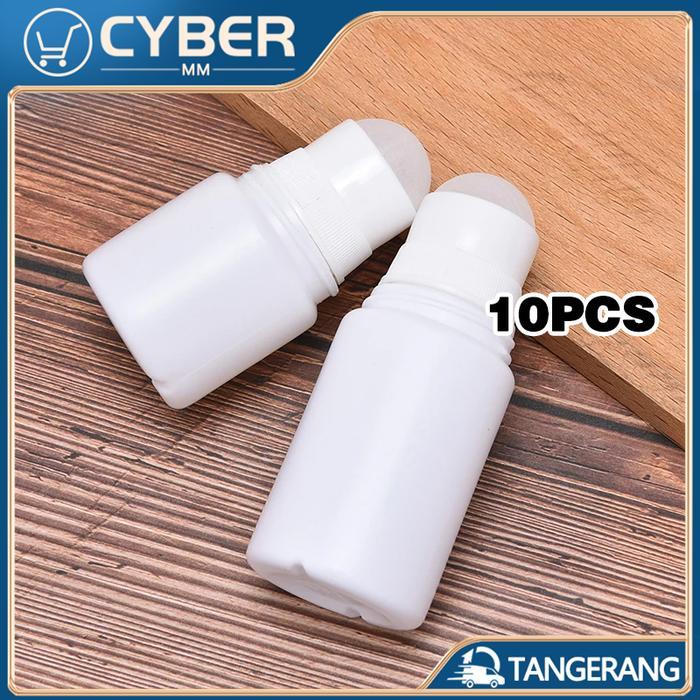 10 Buah Botol Roll On 30Ml 60Ml Plastik Botol Deodorant Kosong Roll On