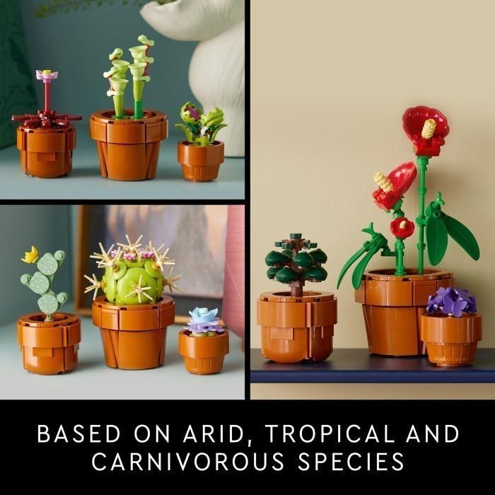 LEGO Botanicals 10329 Tiny Plants (758 Pieces), Building Block, Toys, Bricks