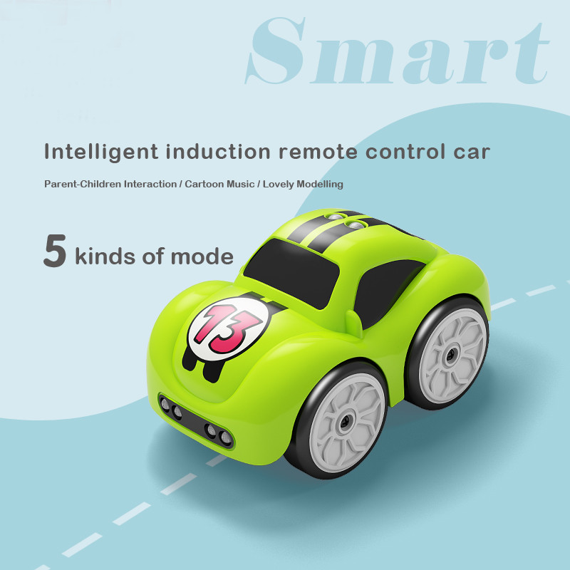RC Intelligent Sensor Remote Control Cartoon Mini Car Remote Control Electric Car Smart Music