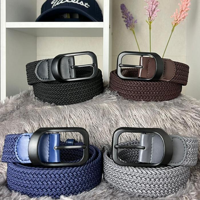 Ikat Pinggang Knit Pria Golf - Belt Golf Man Knit Model