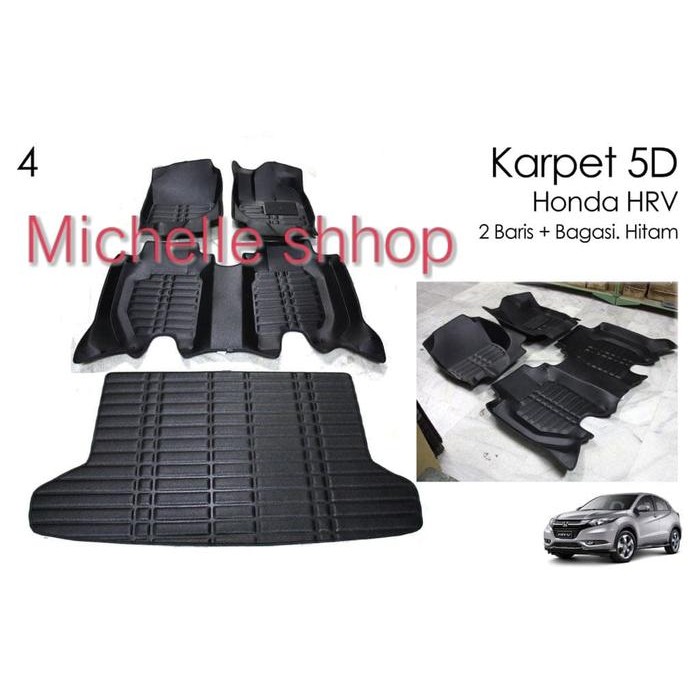 KARPET 5D HONDA HRV HITAM