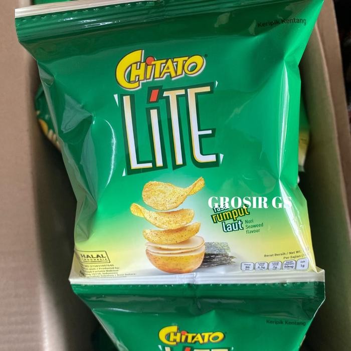 

CHITATO LITE 1 DUS ISI 6 RENCENG 60 PCS SNACK CRISPY CEMILAN