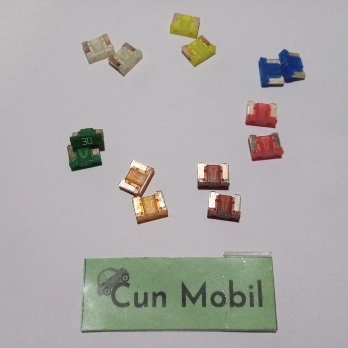 Jual Sekring Fuse Colok Mini 15 A. Untuk Inova Asli