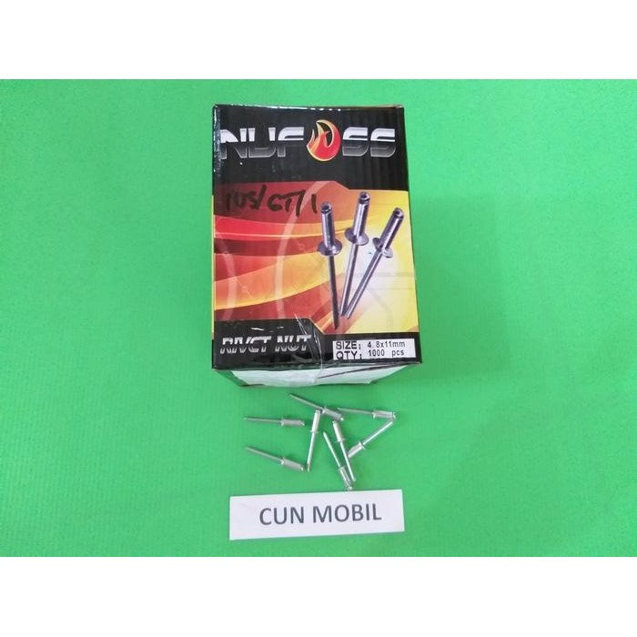 Jual Paku Rivet 4,8 X 11 Mm