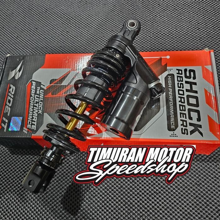 Shock Ride It Gp277 Matic 310 Mm Hitam As Gold Mio - Vario - Beat - Scoopy