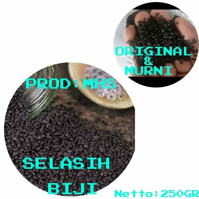 

ASLI Biji Selasih Super /Basil seeds 250gr READY STOCK